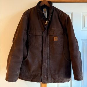 Carhartt Men’s Brown Coat Large Tall
